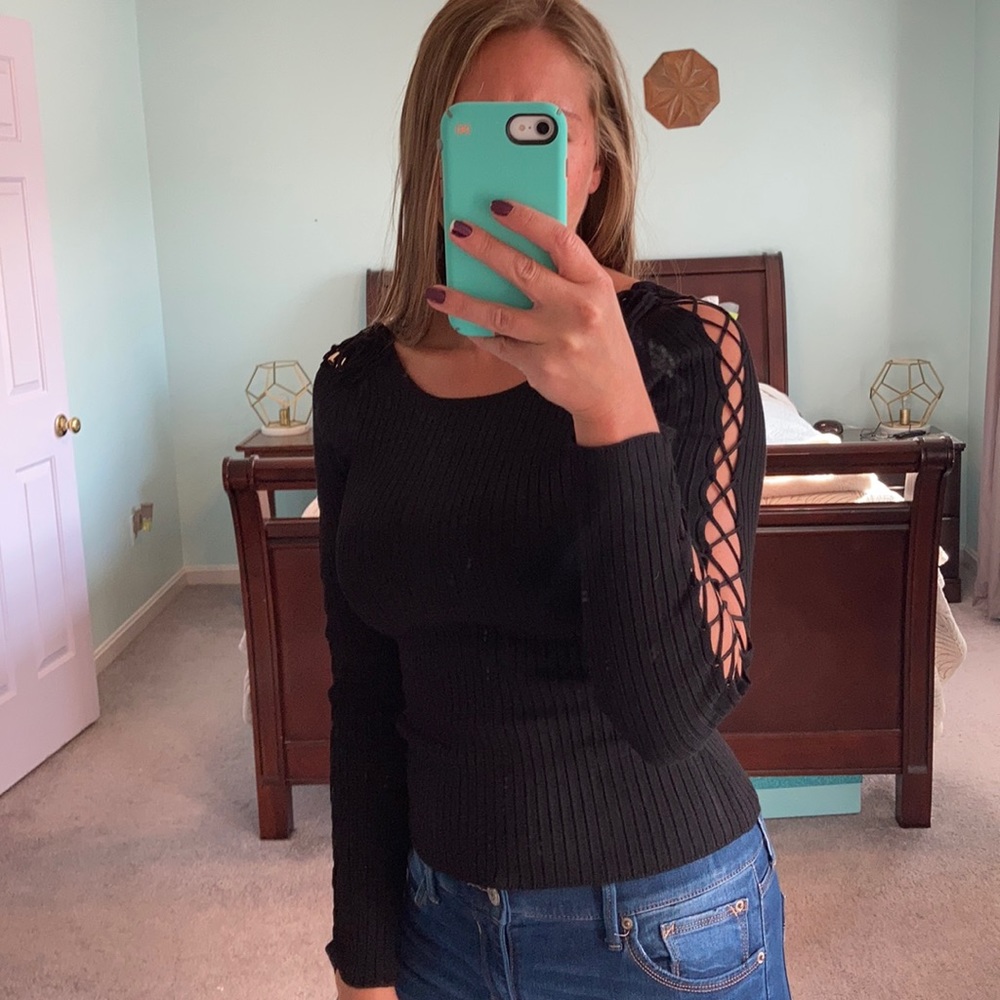 🧁Zoey ribbed sweater